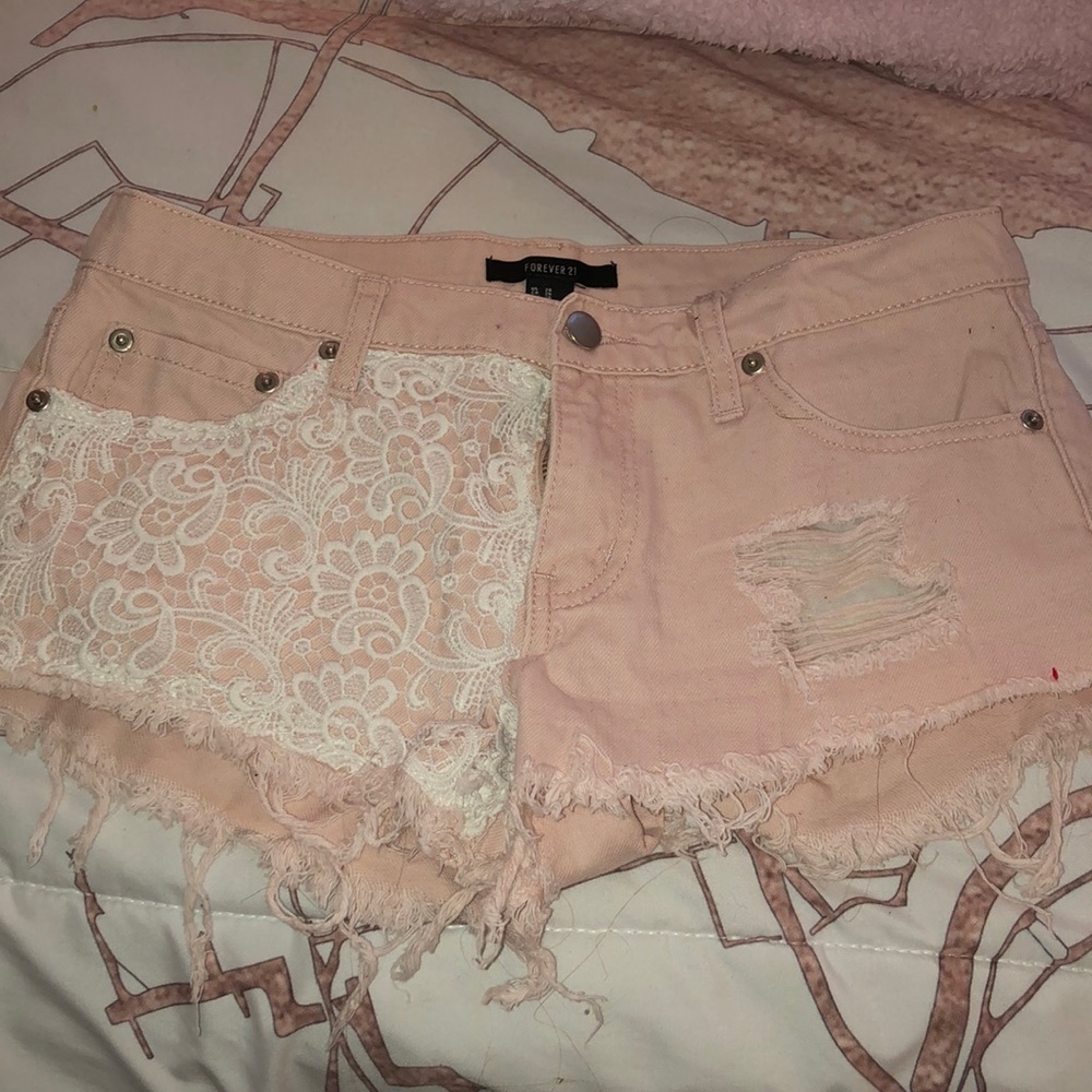 Lace shorts